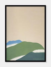 Indlæs billede til gallerivisning grønne bjerge | KAMISAKA SEKKA | UPCYCLED BY DECOARTE - decoARTE