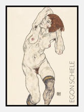 Indlæs billede til gallerivisning afklædt kvinde | EGON SCHIELE | KUNSTPLAKAT - decoARTE