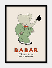 Indlæs billede til gallerivisning babar | JEAN DE BRUNHOFF - decoARTE