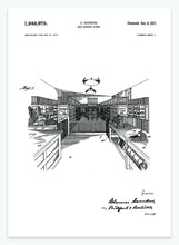 Indlæs billede til gallerivisning Selvbetjeningsforretning | Smukt patent til din væg | plakat | poster - decoARTE