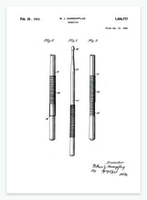 Indlæs billede til gallerivisning Trommestik | Smukt patent til din væg - decoARTE