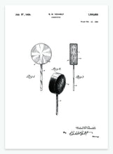 Indlæs billede til gallerivisning Slikkepind | Smukt patent til din væg - decoARTE