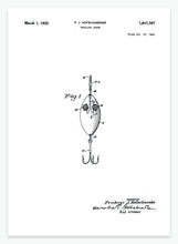 Indlæs billede til gallerivisning Trolling Spoon | Smukt patent til din væg | plakat | poster - decoARTE
