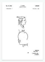 Indlæs billede til gallerivisning høreapparat | PATENTPLAKAT - decoARTE