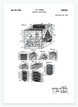 Indlæs billede til gallerivisning 3d puslespil | PATENTPLAKAT - decoARTE