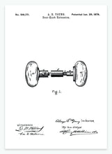 Indlæs billede til gallerivisning dørgreb | PATENTPLAKAT - decoARTE