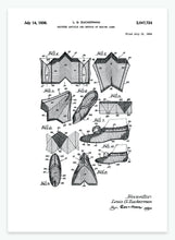 Indlæs billede til gallerivisning Slipper | Smukt patent til din væg | plakat | poster - decoARTE