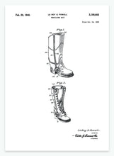 Indlæs billede til gallerivisning Støvle | Smukt patent til din væg | plakat | poster - decoARTE