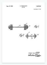 Indlæs billede til gallerivisning håndvægt | PATENTPLAKAT - decoARTE