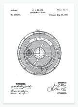 Indlæs billede til gallerivisning astronomisk ur | PATENTPLAKAT - decoARTE
