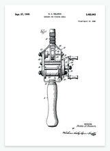 Indlæs billede til gallerivisning fiskestang | PATENTPLAKAT - decoARTE