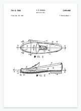 Indlæs billede til gallerivisning mokassin | PATENTPLAKAT - decoARTE