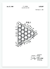 Indlæs billede til gallerivisning trekant billard | PATENTPLAKAT - decoARTE