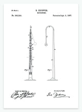Indlæs billede til gallerivisning metronom | PATENTPLAKAT - decoARTE