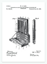 Indlæs billede til gallerivisning apparat til undervisning i matematik | PATENTPLAKAT - decoARTE