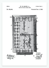 Indlæs billede til gallerivisning pengeskab | PATENTPLAKAT - decoARTE