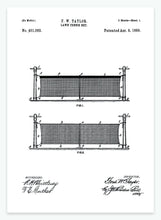 Indlæs billede til gallerivisning tennisnet | PATENTPLAKAT - decoARTE