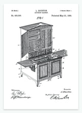Indlæs billede til gallerivisning køkkenskab | PATENTPLAKAT - decoARTE