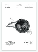 Indlæs billede til gallerivisning regnemaskine | PATENTPLAKAT - decoARTE