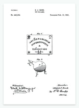 Indlæs billede til gallerivisning ånden i glasset | PATENTPLAKAT - decoARTE