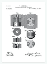 Indlæs billede til gallerivisning pool ball | PATENTPLAKAT - decoARTE
