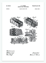 Indlæs billede til gallerivisning betonvæg | PATENTPLAKAT - decoARTE