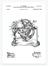 Indlæs billede til gallerivisning Stjernekompas | Smukt patent til din væg | plakat | poster - decoARTE
