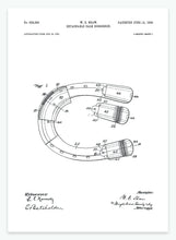 Indlæs billede til gallerivisning hestesko | PATENTPLAKAT - decoARTE