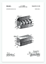 Indlæs billede til gallerivisning Pakke til flasker | Smukt patent til din væg | plakat | poster - decoARTE