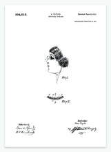 Indlæs billede til gallerivisning Kunstig øjenvippe | Smukt patent til din væg | plakat | poster - decoARTE