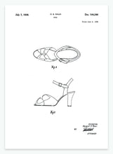 Indlæs billede til gallerivisning Sko | Smukt patent til din væg | plakat | poster - decoARTE