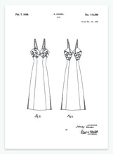 Indlæs billede til gallerivisning Natkjole | Smukt patent til din væg | plakat | poster - decoARTE