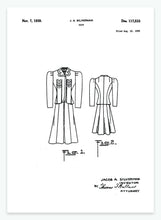 Indlæs billede til gallerivisning Spadseredragt | Smukt patent til din væg | plakat | poster - decoARTE