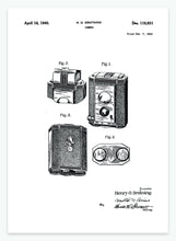 Indlæs billede til gallerivisning kamera | PATENTPLAKAT - decoARTE