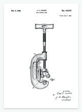 Indlæs billede til gallerivisning Rørskærer | Smukt patent til din væg | plakat | poster - decoARTE