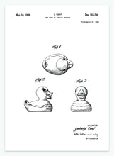 Indlæs billede til gallerivisning plastikand | PATENTPLAKAT - decoARTE