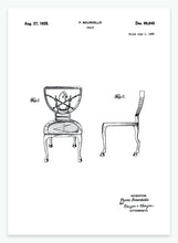 Indlæs billede til gallerivisning Stol | Smukt patent til din væg | plakat | poster - decoARTE