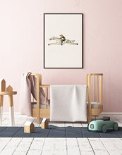 Indlæs billede til gallerivisning hest og jockey