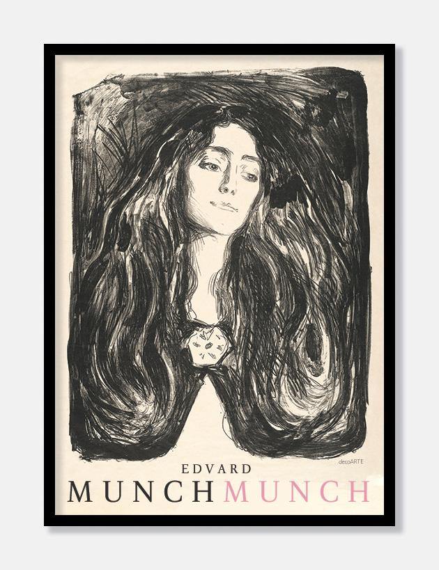 eva mudocci  |  EDVARD MUNCH  |  KUNSTPLAKAT - decoARTE
