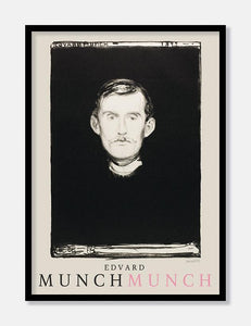 selvportræt  |  EDVARD MUNCH  |  KUNSTPLAKAT - decoARTE