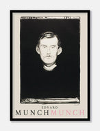 selvportræt  |  EDVARD MUNCH  |  KUNSTPLAKAT - decoARTE