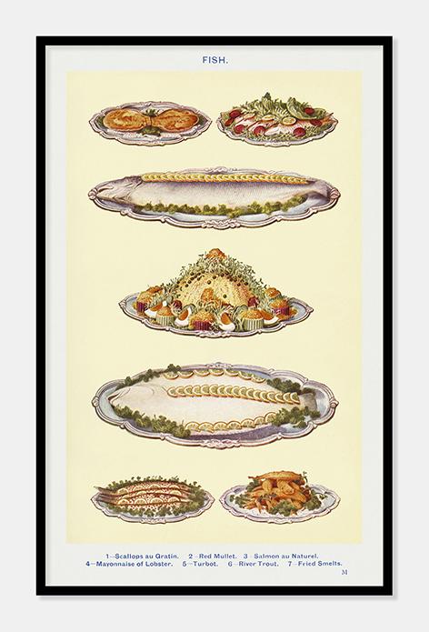 fisk  |  MRS. BEETON'S BOOK OF HOUSEHOLD MANAGEMENT - decoARTE