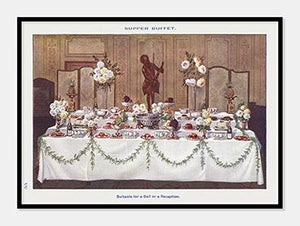 buffet  |  MRS. BEETON'S BOOK OF HOUSEHOLD MANAGEMENTU - decoARTE