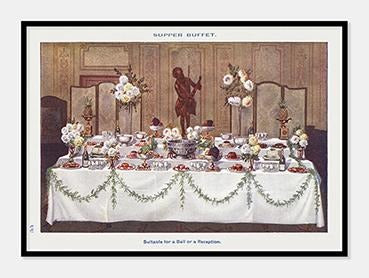 buffet  |  MRS. BEETON'S BOOK OF HOUSEHOLD MANAGEMENTU - decoARTE