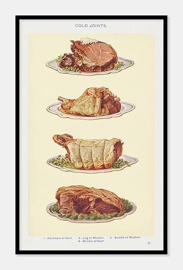 kolde retter  |  MRS. BEETON'S BOOK OF HOUSEHOLD MANAGEMENT - decoARTE