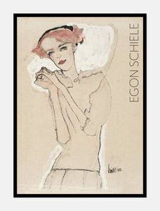 kvinde  |  EGON SCHIELE  |  KUNSTPLAKAT - decoARTE