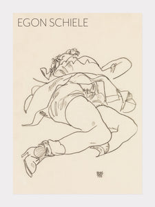 kvinde  |  EGON SCHIELE  |  KUNSTPLAKAT - decoARTE