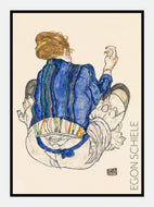 siddende kvinde  |  EGON SCHIELE  |  KUNSTPLAKAT - decoARTE