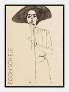 kvinde  |  EGON SCHIELE  |  KUNSTPLAKAT - decoARTE
