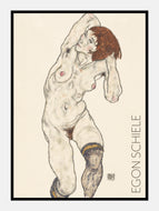 afklædt kvinde  |  EGON SCHIELE  |  KUNSTPLAKAT - decoARTE